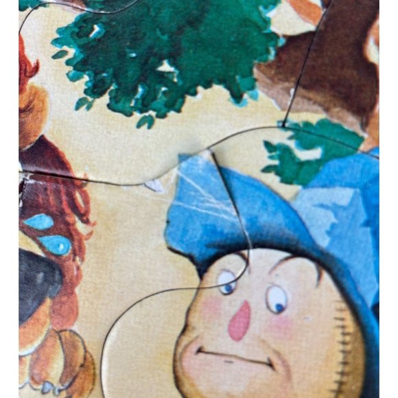 Vintage Whitman Wizard of Oz Frame Tray Puzzle12 Pieces 1976 Pre-School Toy - Picture 5 of 12
